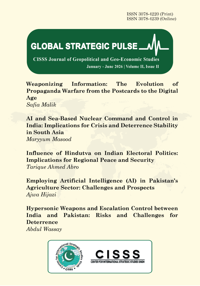 					View Vol. 2 No. 2 (2026): Global Strategic Pulse
				